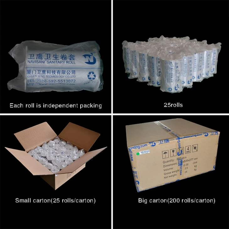 Hygienic Disposable Plastic Film Roll | Sanitary Toilet Seat Film Cover NR300 Hygienic Disposable Plastic Film Roll | Sanitary Toilet Seat Film Cover NR300